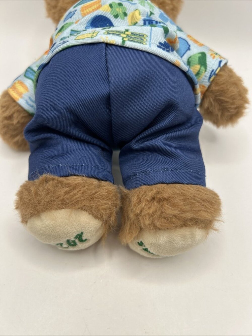 2026 Masters Tournament Boy Teddy Bear Plush Blue Shirt Cap Stuffed Animal Golf - Picture 10 of 16